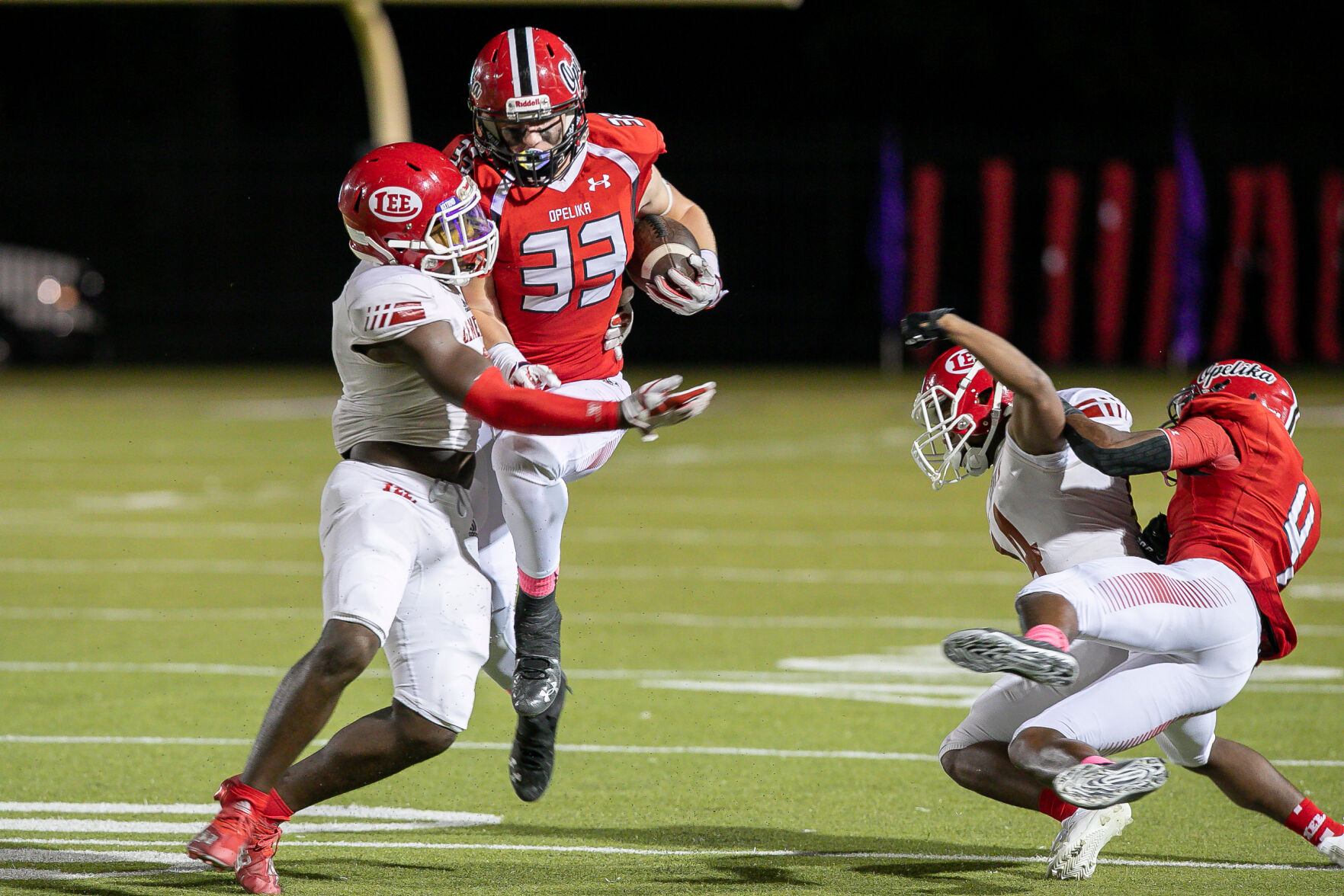 Lee-Montgomery vs Opelika high school football - 2021